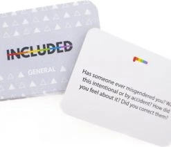 Merkloos INCLUDED - LGBTQ+ Kaartspel - Queer Party Game - Conversation Starter - Pride Spel - Drankspel - 200 Vragen En 5 Categorie N! -Vloerspellen Verkoop 550x378 4
