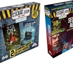 Identity Games Uitbreidingsbundel - 2 Stuks - Escape Room - Secret Agent & 2 Players Horror