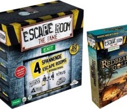 Identity Games Spellenbundel - 2 Stuks - Escape Room - The Game Basisspel & Uitbreiding Redbeard's Gold