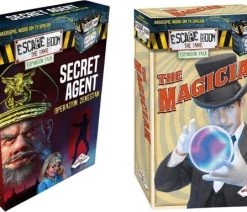 Identity Games Uitbreidingsbundel - Escape Room - 2 Stuks - Uitbreiding Magician & Uitbreiding Secret Agent