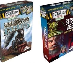 Identity Games Uitbreidingsbundel - Escape Room - 2 Stuks - Uitbreiding Secret Agent & Uitbreiding Wild West