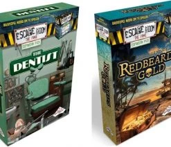 Merkloos Escape Room Uitbreidingsbundel - 2 Stuks - Uitbreiding The Dentist & Uitbreiding Redbeard's Gold