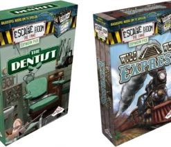 Identity Games Uitbreidingsbundel - Escape Room - 2 Stuks - Uitbreiding The Dentist & Uitbreiding Wildwest