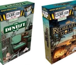 Identity Games Uitbreidingsbundel - Escape Room - 2 Stuks - Uitbreiding The Dentist & Uitbreiding Redbeard's Gold