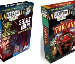 Merkloos Escape Room Uitbreidingsbundel - 2 Stuks - Uitbreiding Funland & Uitbreiding Secret Agent