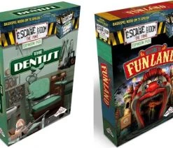 Merkloos Escape Room Uitbreidingsbundel - 2 Stuks - Uitbreiding The Dentist & Uitbreiding Funland