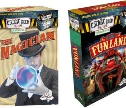Identity Games Uitbreidingsbundel - Escape Room - 2 Stuks - Uitbreiding Funland & Uitbreiding Magician