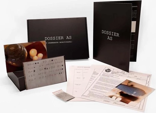 Crimibox - Dossier As - 'Meest Verkochte Detective Spel In De Benelux' - Escape Room Spel Voor Thuis 1 Crimibox - Dossier As - 'Meest Verkochte Detective Spel In De Benelux' - Escape Room Spel Voor Thuis