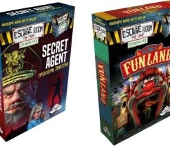 Identity Games Uitbreidingsbundel - Escape Room - 2 Stuks - Uitbreiding Funland & Uitbreiding Secret Agent