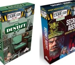 Merkloos Escape Room Uitbreidingsbundel - 2 Stuks - Uitbreiding The Dentist & Uitbreiding Secret Agent