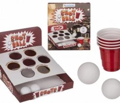 Merkloos Shot Ball, Drankspelletje