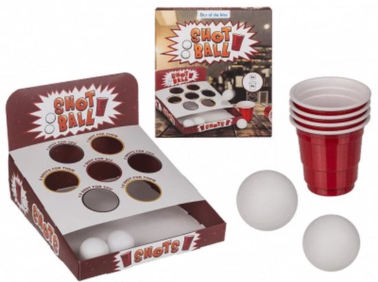 Merkloos Shot Ball, Drankspelletje 1 Merkloos Shot Ball, Drankspelletje