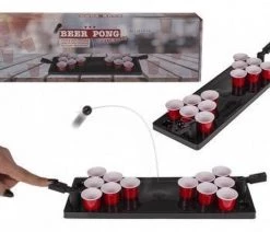Merkloos Mini Beer Pong - Shots Pong - Gameboard - Drankspel -Vloerspellen Verkoop 550x411 5