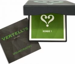 Vertellis Gezinseditie - Gesprekskaarten - Voor Ouders & Kinderen, Kom Als Gezin Dichter Bij Elkaar, Gespreksstarters, Gezinsspellen, Vragenspel Met Kaarten -Vloerspellen Verkoop 550x413