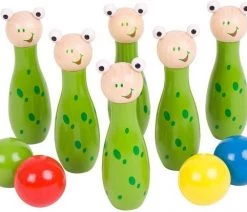 BIGJIGS Spel - Bowlen - Kikker - 8cm Hoog