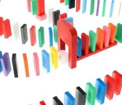 A&K XXL Domino Set Van Hout - 1080 Delig Inclusief Elementen - Vloerspel - Voor Kinderen En Volwassenen - Jongens En Meisjes -Vloerspellen Verkoop 550x421 15