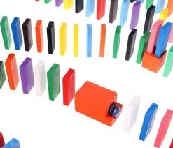 Kruzzel Extra Grote Domino Set Van Hout - 1131 Delig Met 1080 Domino Stenen & 45 Elementen - Vloerspel - Voor Kinderen En Volwassenen - Verjaardag Cadeau Jongens En Meisjes -Vloerspellen Verkoop 550x421 8