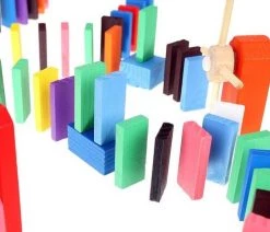 Kruzzel Extra Grote Domino Set Van Hout - 1131 Delig Met 1080 Domino Stenen & 45 Elementen - Vloerspel - Voor Kinderen En Volwassenen - Verjaardag Cadeau Jongens En Meisjes -Vloerspellen Verkoop 550x421 9
