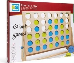 BS Toys 4 Bij Elkaar - Strategisch Spel Vanaf 6 Jaar - Geschikt Voor 2 Spelers - Groen/Blauw -Vloerspellen Verkoop 550x423