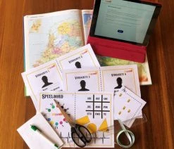 Speelement Wie Verknalt Het ! De Kinder Escape Room Bij U Thuis -Vloerspellen Verkoop 550x442 2