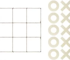 PartyDeco Tic Tact Toe Spel - 120 X 112 Cm
