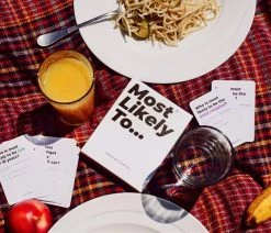 Most Likely To? Most Likely To IJsbreker Editie - Partyspel Met 220 Vragen - Nederlands & Engels Kaartspel -Vloerspellen Verkoop 550x458 1