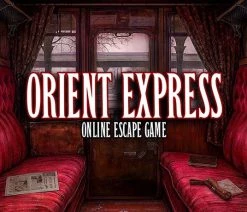 Escapekisten - Murder Mystery - Orient Express - Online Escape Room - Escape Room - Spel Voor Volwassenen