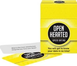 Open Up! Openhearted Speed Dating (Engelstalige Variant Van Openhartig Dating)