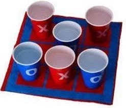 Merkloos Tic Tac Toe - Boter Kaas En Eieren Drankspel - Large