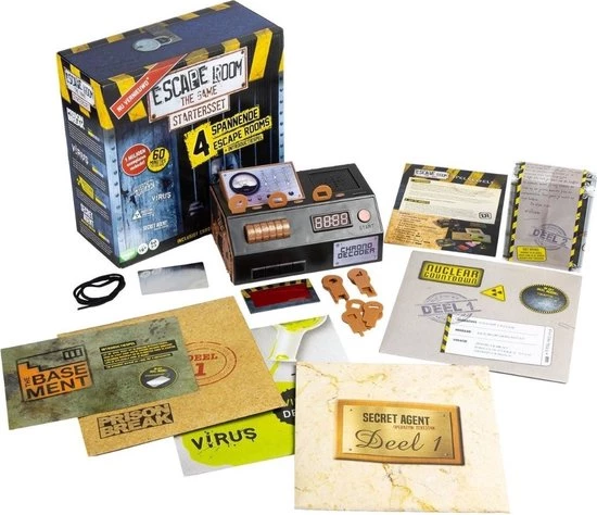 Identity Games Spellenbundel - 3 Stuks - Escape Room - Basisspel & Uitbreidingen The Magician & Redbeard's Gold 3 Identity Games Spellenbundel - 3 Stuks - Escape Room - Basisspel & Uitbreidingen The Magician & Redbeard's Gold - Afbeelding 3