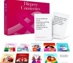 Allerion® Allerion Diepere Connecties – Relatiespel - Vragenkaartspel – Gespreksstarters Voor Dating – LHBTIQ+ - 450 Kaarten