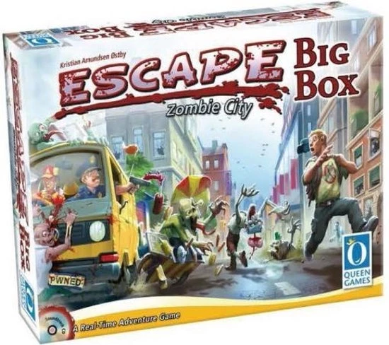 Queen Games Escape Zombie City Big Box 1 Queen Games Escape Zombie City Big Box