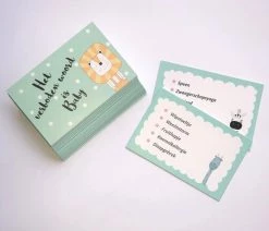 The Silly Giraffe Babyshower Spel: Het Verboden Woord Is Baby - (Ook Leuk Samen Met Babyshower Invulkaarten) -Vloerspellen Verkoop 550x491