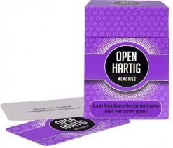 Open Up! Openhartig Memories. Kostbare Herinneringen In Een Kaartspel. Fijn Om In Gesprek Te Blijven Met Mensen Met Dementie.