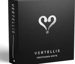 Vertellis Feestdagen Editie NL - Gesprekskaarten - Even Geen Mobiel Maar Aandacht Voor Elkaar, Gespreksstarters, Gezinsspellen, Vragenspel Met Kaarten