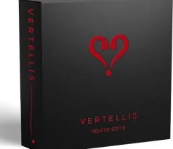 Vertellis Relatie Editie - Gespreksstarters - Relatiespel Voor Alle Liefdesrelaties, Ultiem Relatie Cadeau, Gesprekskaarten, Vragenspel Met Kaarten