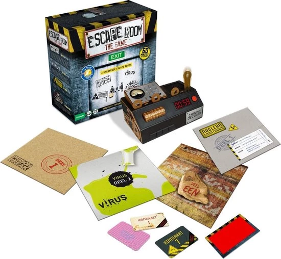 Merkloos Spellenbundel - Escape Room - 2 Stuks - The Game Basisspel & Uitbreiding Space Station 3 Merkloos Spellenbundel - Escape Room - 2 Stuks - The Game Basisspel & Uitbreiding Space Station - Afbeelding 3