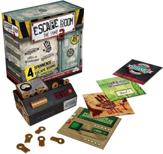 Identity Games Spellenbundel - 3 Stuks - Escape Room - Basisspel 2 & Uitbreidingen Mad House & Redbeard's Gold 2 Identity Games Spellenbundel - 3 Stuks - Escape Room - Basisspel 2 & Uitbreidingen Mad House & Redbeard's Gold - Afbeelding 2