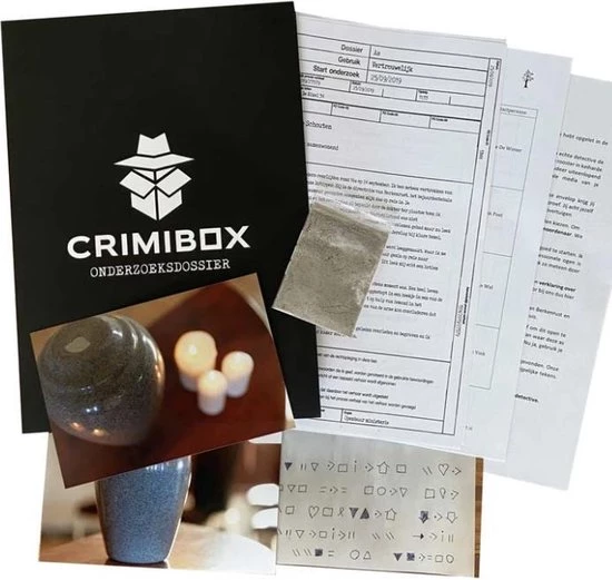 Crimibox - Dossier As - 'Meest Verkochte Detective Spel In De Benelux' - Escape Room Spel Voor Thuis 3 Crimibox - Dossier As - 'Meest Verkochte Detective Spel In De Benelux' - Escape Room Spel Voor Thuis - Afbeelding 3