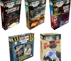 Identity Games Uitbreidingsbundel - 5 Stuks - Escape Room - Mad House & The Magician & Redbeard's Gold & The Break-in & Secret Agent