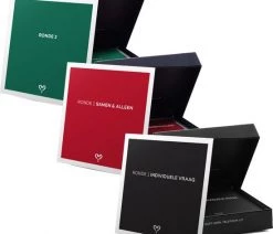 Vertellis Trilogie - Gesprekskaarten - D Bundel Van Onze 3 Allerbeste Vertellis Spellen - Gespreksstarters, Gezinsspellen, Relatiespel, Vragenspel Met Kaarten