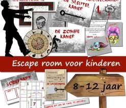 Speurfactory Escape Room Voor Kinderen De Gruwelfabriek - Kinderfeestje - Breinbreker - 8 T/m 12 Jaar Kant & Klaar Pakket