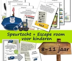 Speurfactory Escape Room + Speurtocht Voor Kinderen – Het Mysterie Van Botteldorp – Kinderfeestje - 8 T/m 11 Jaar – Speurtocht – Escape Room
