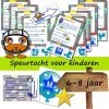 Speurfactory Speurtocht Voor Kinderen - De Ruimtemonsters En De Vallende Ster - 6 T/m 8 Jaar - Kinderfeestje - Speurtocht - Speurpakket