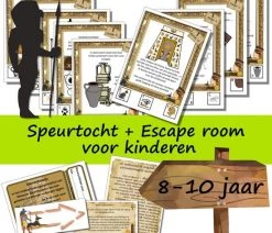 Speurfactory Escape Room + Speurtocht Voor Kinderen - De Schatkamer Van Museum Gigantosaurus - Kinderfeestje - 8 T/m 10 Jaar - Speurtocht - Escape Room -