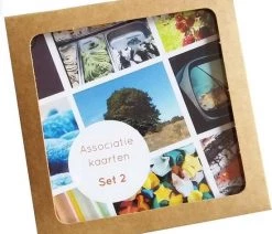 Merkloos Associatiekaarten Set 2 - Coachtools - Coachkaarten - Werkvormen - Liefsoppapier
