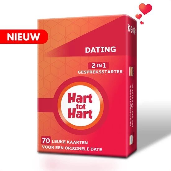 Hart Tot Hart Dating - 2-in-1 Date Spel - Leuke Gesprekskaarten Voor Een Date Night - Dating Vragenspel - Date Spel Vragen - Relatie Kaartspel - Relatiespel Volwassenen - Gespreksstarters - Dating Spel Voor Een Openhartig Gesprek 1 Hart Tot Hart Dating - 2-in-1 Date Spel - Leuke Gesprekskaarten Voor Een Date Night - Dating Vragenspel - Date Spel Vragen - Relatie Kaartspel - Relatiespel Volwassenen - Gespreksstarters - Dating Spel Voor Een Openhartig Gesprek