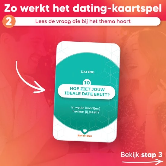 Hart Tot Hart Dating - 2-in-1 Date Spel - Leuke Gesprekskaarten Voor Een Date Night - Dating Vragenspel - Date Spel Vragen - Relatie Kaartspel - Relatiespel Volwassenen - Gespreksstarters - Dating Spel Voor Een Openhartig Gesprek 6 Hart Tot Hart Dating - 2-in-1 Date Spel - Leuke Gesprekskaarten Voor Een Date Night - Dating Vragenspel - Date Spel Vragen - Relatie Kaartspel - Relatiespel Volwassenen - Gespreksstarters - Dating Spel Voor Een Openhartig Gesprek - Afbeelding 6
