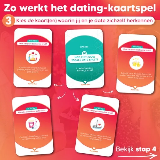 Hart Tot Hart Dating - 2-in-1 Date Spel - Leuke Gesprekskaarten Voor Een Date Night - Dating Vragenspel - Date Spel Vragen - Relatie Kaartspel - Relatiespel Volwassenen - Gespreksstarters - Dating Spel Voor Een Openhartig Gesprek 7 Hart Tot Hart Dating - 2-in-1 Date Spel - Leuke Gesprekskaarten Voor Een Date Night - Dating Vragenspel - Date Spel Vragen - Relatie Kaartspel - Relatiespel Volwassenen - Gespreksstarters - Dating Spel Voor Een Openhartig Gesprek - Afbeelding 7