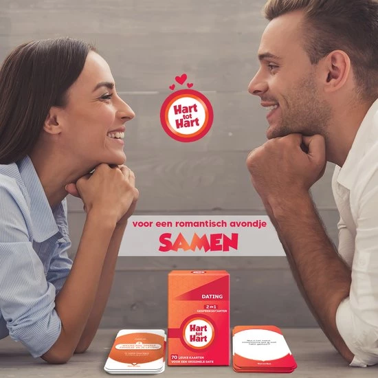 Hart Tot Hart Dating - 2-in-1 Date Spel - Leuke Gesprekskaarten Voor Een Date Night - Dating Vragenspel - Date Spel Vragen - Relatie Kaartspel - Relatiespel Volwassenen - Gespreksstarters - Dating Spel Voor Een Openhartig Gesprek 16 Hart Tot Hart Dating - 2-in-1 Date Spel - Leuke Gesprekskaarten Voor Een Date Night - Dating Vragenspel - Date Spel Vragen - Relatie Kaartspel - Relatiespel Volwassenen - Gespreksstarters - Dating Spel Voor Een Openhartig Gesprek - Afbeelding 16